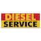 Signmission Diesel Service Banner Concession Stand Food Truck Single Sided B-96-30044 - alternate 1